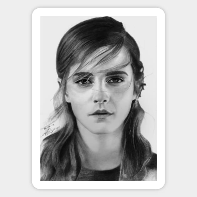 Emma Watson Sticker by asa7ur